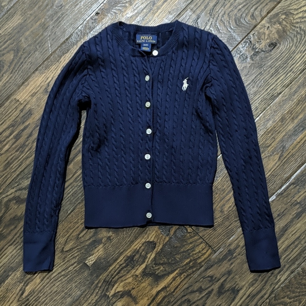 Polo by Ralph Lauren Cardigan Sweater uniform